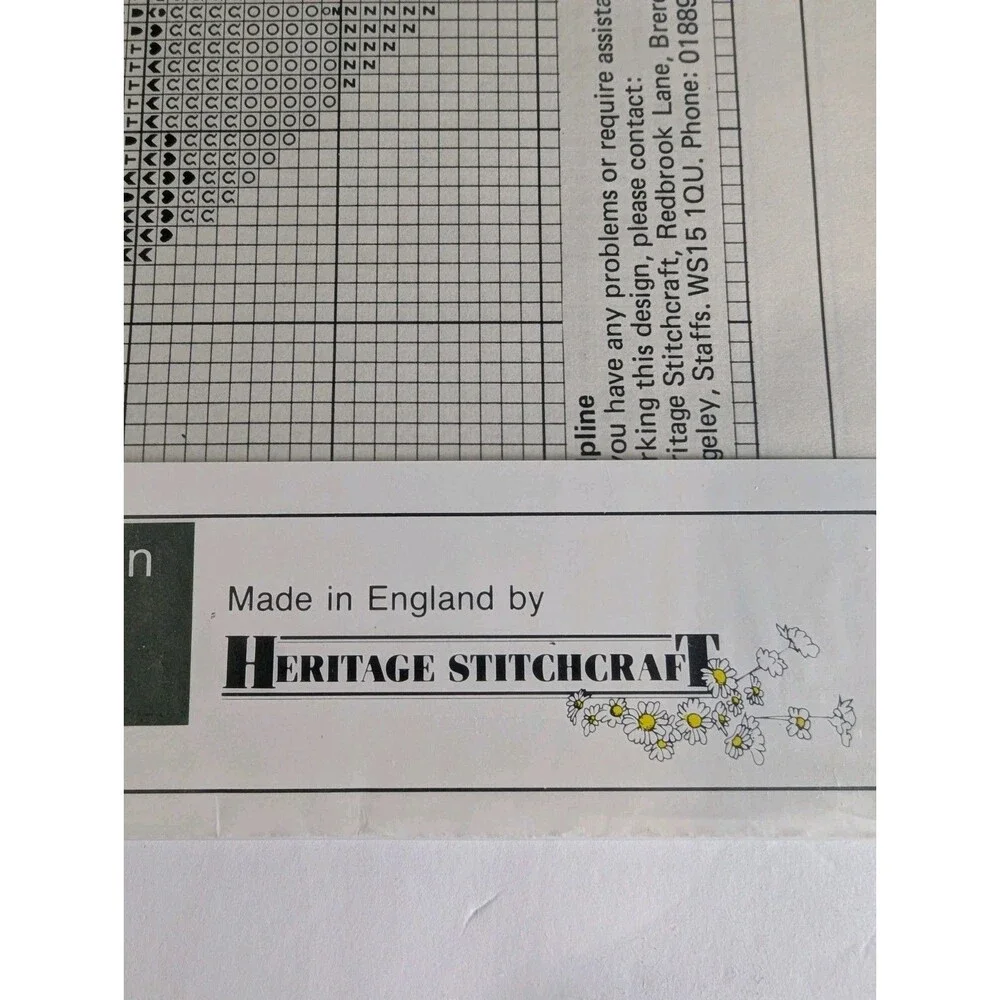Lot 2 Heritage Stitchcraft John Clayton Cross Stitch Charts Mountains & Autumn